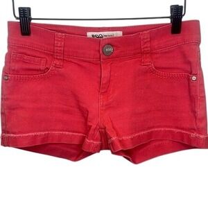 RSQ Res-Kyoo Faded Red Jean Shorts Size 3